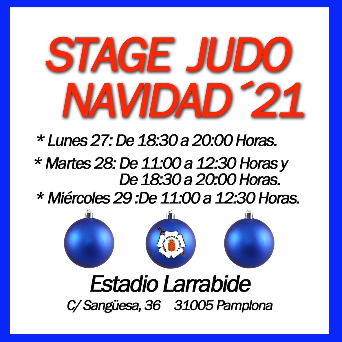 Stage Judo Navidad_Pamplona, 27, 28 y 29 de diciembre. FOTOS - VIDEO